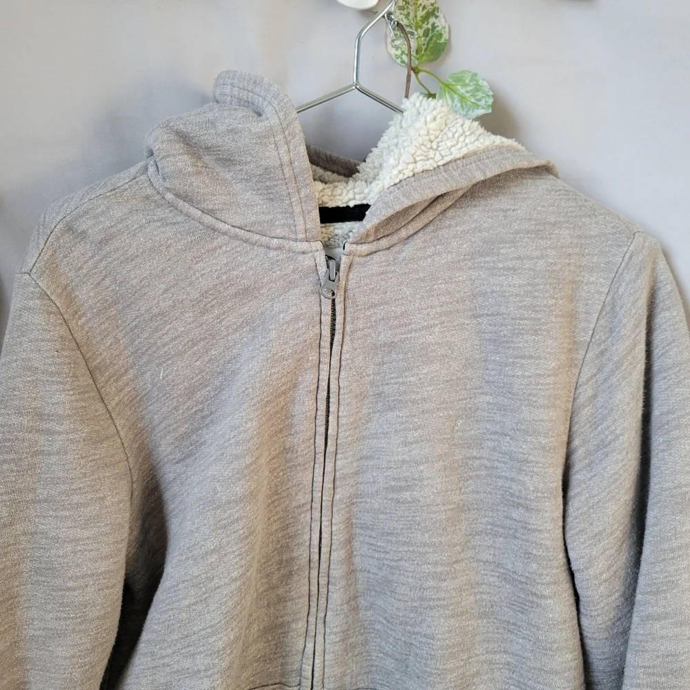 Old Navy‎ Boys Kids Sherpa Zip Up Hoodie XL 14-16